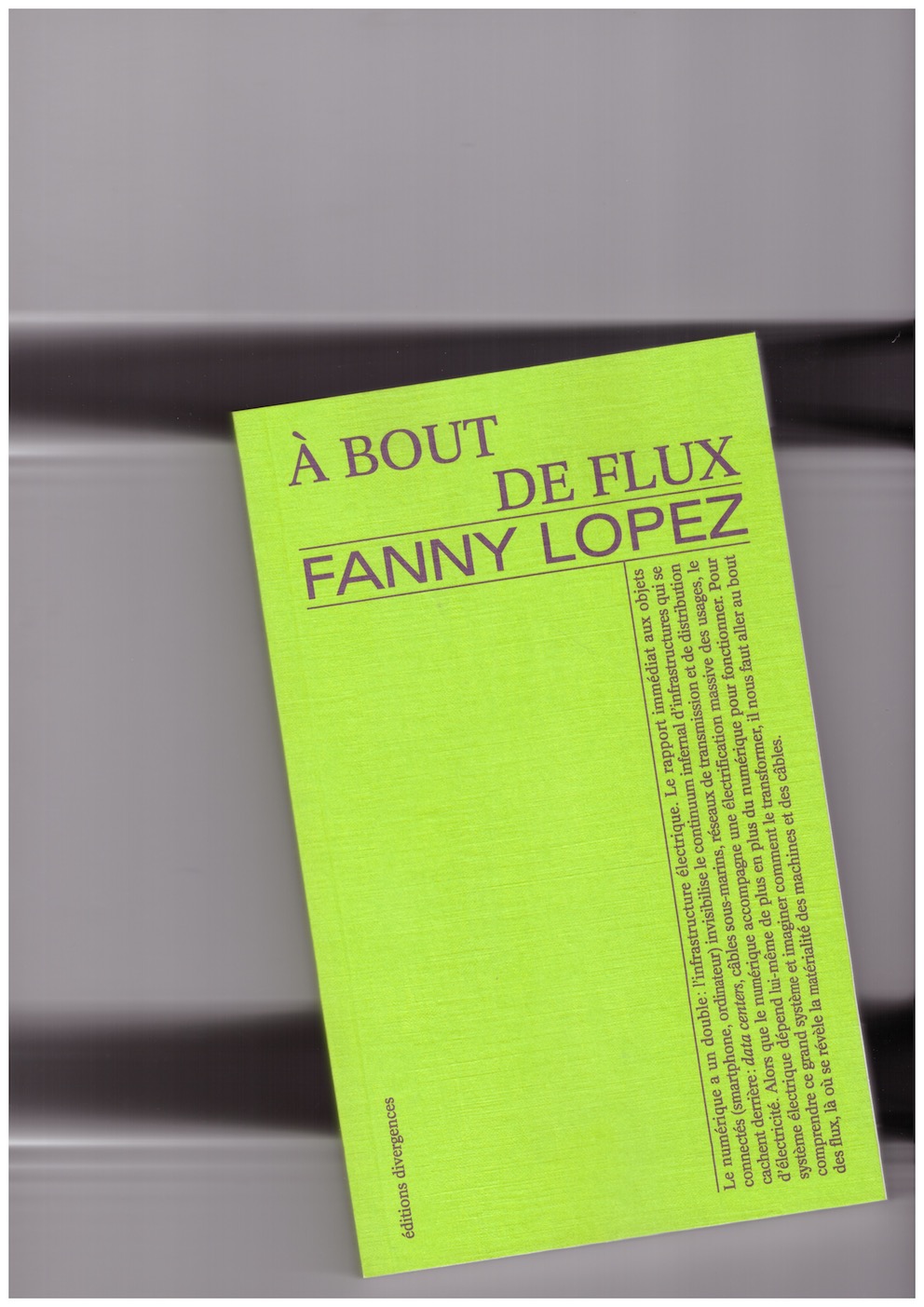 LOPEZ, Fanny - À bout de flux